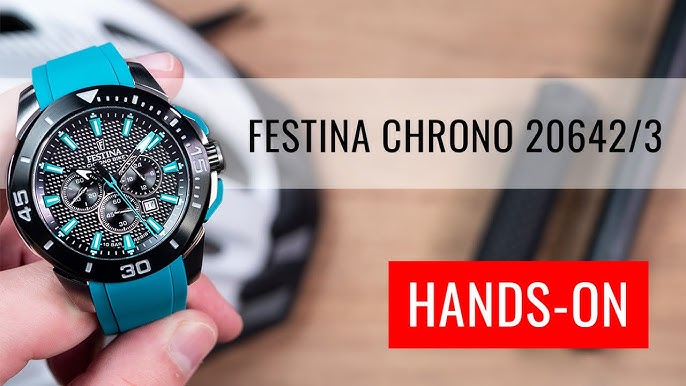 HANDS-ON: Festina Chrono Bike 2021 20544/3 - YouTube