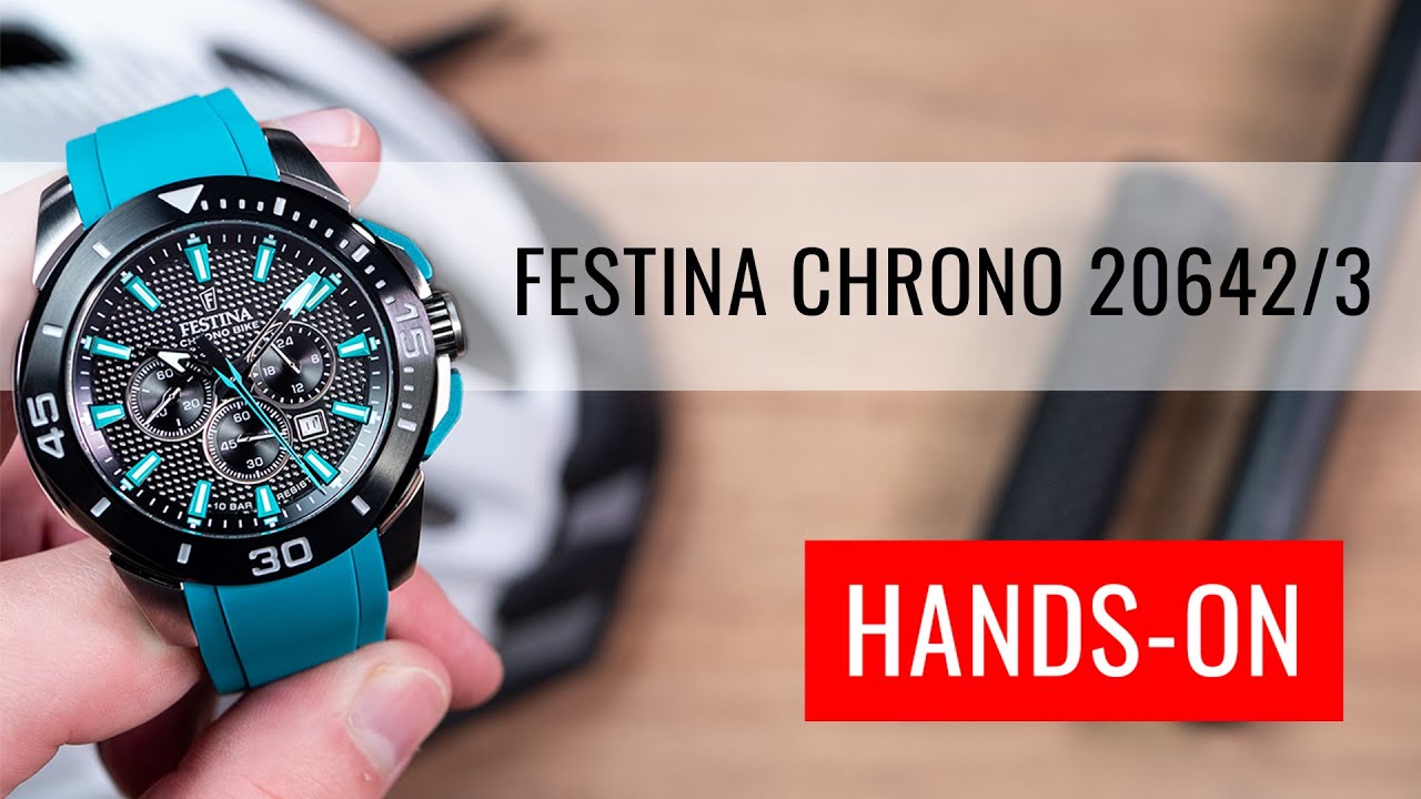 Vorzüglichkeit HANDS-ON: Festina Chrono 2022 YouTube 20642/3 - Bike