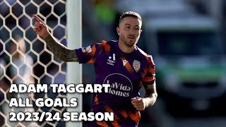 Adam Taggart | All Goals | Golden Boot Season | Isuzu UTE A-League 2023/24
