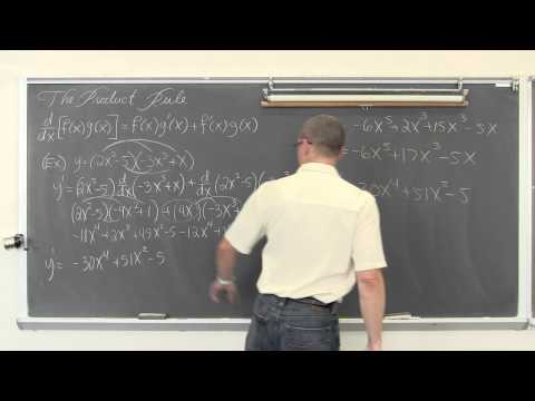 Product Rule for Derivatives Calculus 1 AB