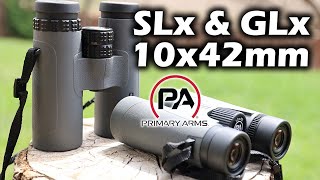 Primary Arms 10x42 SLx and GLx Binoculars - The gear you forgot you needed