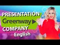 English Presentation of Greenway Global company. Презентация компании Greenway Global на Английском