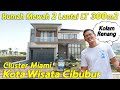 Rumah Mewah 2 Lantai LT 300m2 Dengan Kolam Renang Di Kota Wisata Cibubur, Cluster Miami