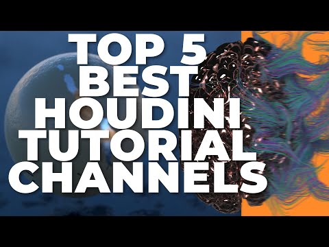 [QT] My Top 5 Favorite Houdini Tutorial Channels