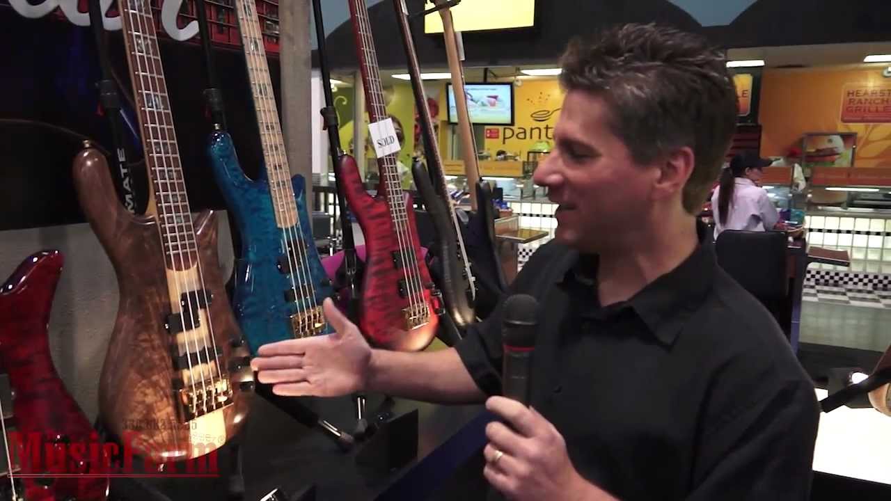 Winter NAMM '12 - More Spector USA Handmade Electric Bass Guitars