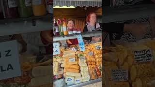 This might be the BEST cheese I've ever tried 🤔🤩 #cheese #polishfood #poland