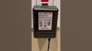 Honeywell 5828 Wireless Keypad power supply