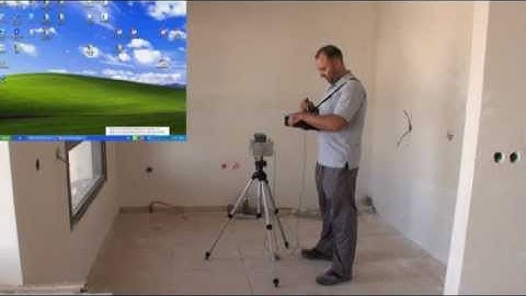 Innodraw. Real time kitchen measuremnt on construction site (with audio explanation)