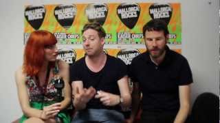 Kaiser Chiefs interview at Mallorca Rocks 2012