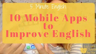5 Minute English | 10 Mobile Apps to Improve English [2 Part Lesson] screenshot 4