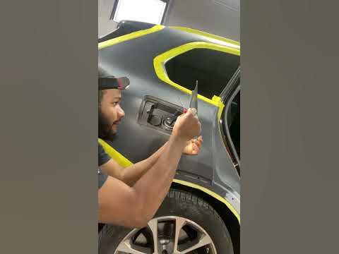 2019 Volkswagen Tiguan gas door removal #shorts - YouTube