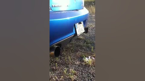 07 tiburon apexi N1 catback