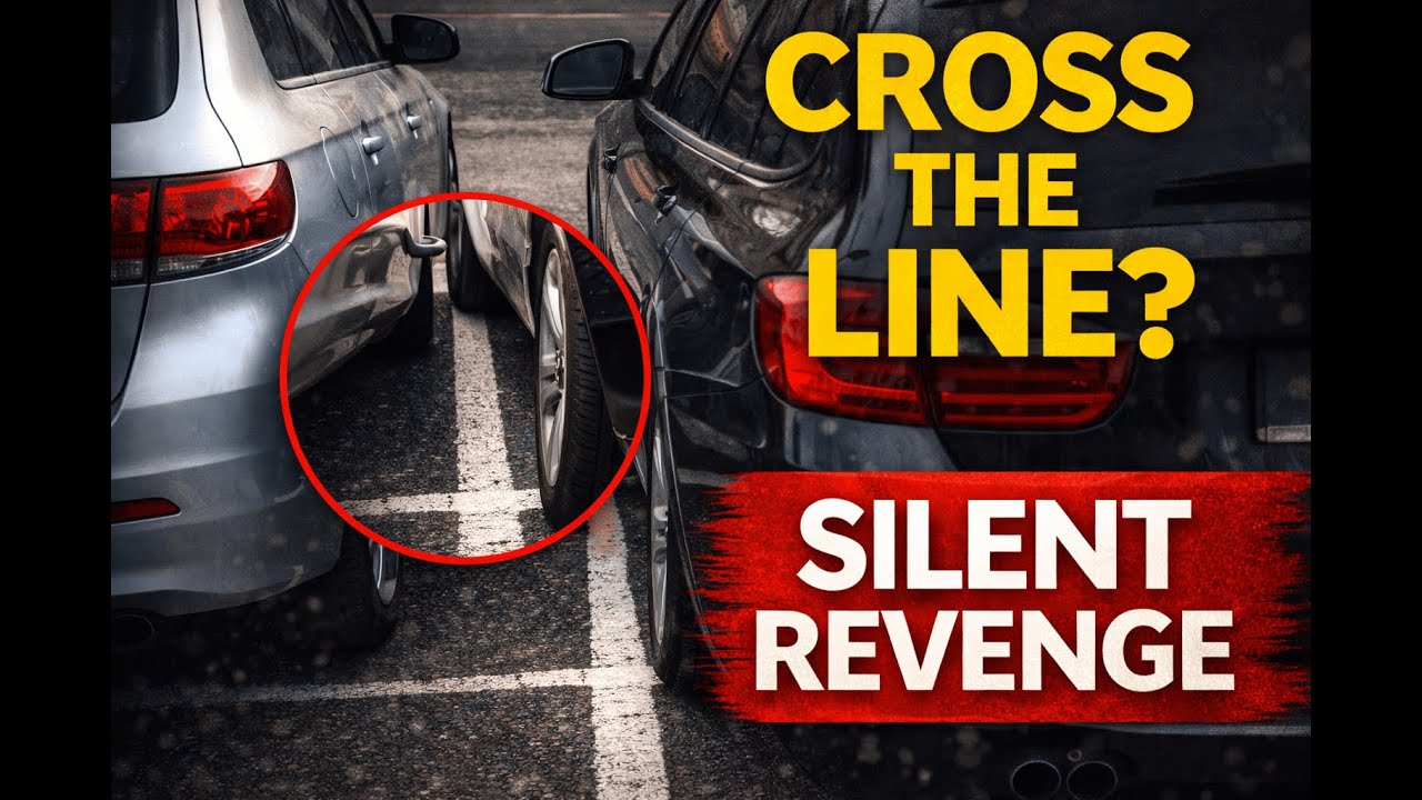 He Crossed the Parking Line So I Taught Him a Silent Lesson 