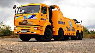 Грузовой Эвакуатор MetroTT INT 35XP Камаз 65201 Kamaz with MetroTowTrucks Heavy