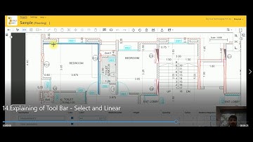14. Take-off tool - Explaining of Tool Bar - Select and Linear in My Build Cost