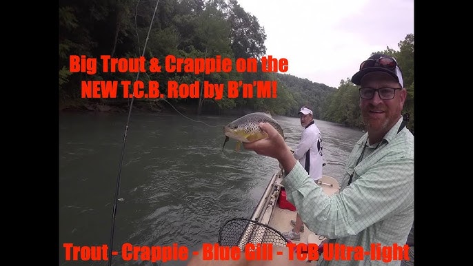 B'n'M WEST POINT CRAPPIE ROD REVIEW #crappiefishing #B'n'M 