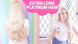 How to Get Healthy + Long Platinum Hair | Q+A