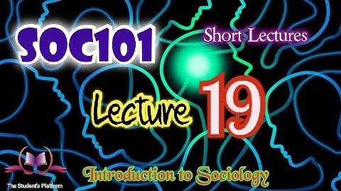 SOC101 | Lecture 19 | Crime | Short Lecture | VU Short Lectures | Midterm Final term Preparation