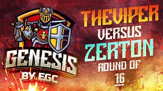 Age of Empires 4 - $20k GENESIS Replay! TheViper vs ZertoN (Ro16) - Bo3 Match