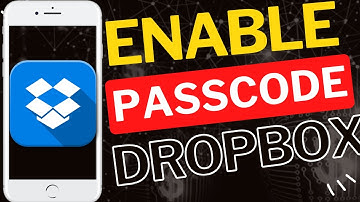 Hoe u een toegangscode in de Dropbox-app inschakelt