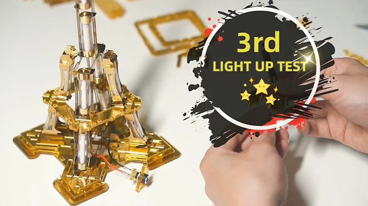 FUNPOLA 3D Puzzle Eiffel Tower Model Assembly Instruction Video