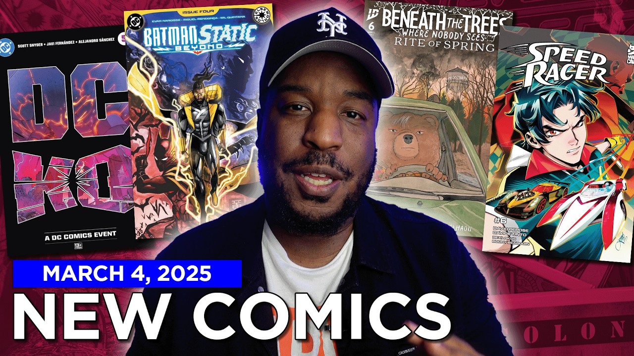 NEW COMIC BOOK DAY 3/4/26 | DC KO #5, SPEED RACER #6, MOONSTAR #1,  INVINCIBLE SPIDER-MAN TEAM UP!