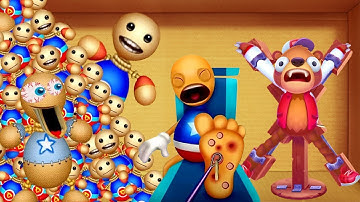 New Machines vs 9999 Buddyman Kick the Buddy Forever vs Despicable Bear vs Buddyman Kick 2
