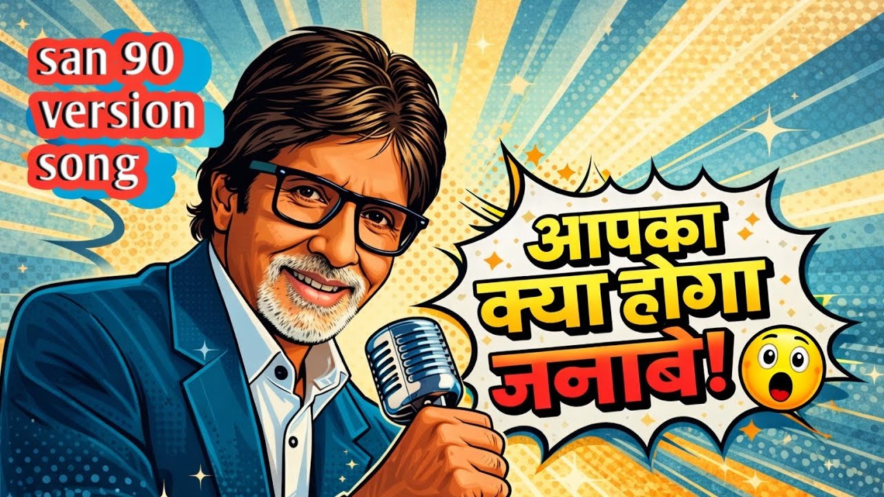 San 90 s version song new  Amitabh Bachchan ji ka