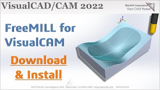 Download & Install Quick Start, FreeMILL, VisualCAD/CAM 2022 screenshot 3