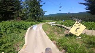 Alpine Slide | Fastest Run Yet! 🏁 🏔🌲Mt Hood Adventure Park  🏔🌲