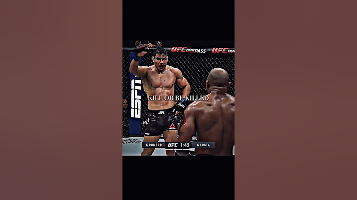 Kill or be Killed 😤 #ufc #mma #paulocosta #yoelromero #war