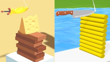 Slice Master vs Slice It - Very Satisfying and Relaxing ASMR Slicing Game