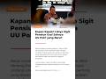 Kapan Kapolri Listyo Sigit Pensiun Usai Sahnya UU Polri yang Baru?