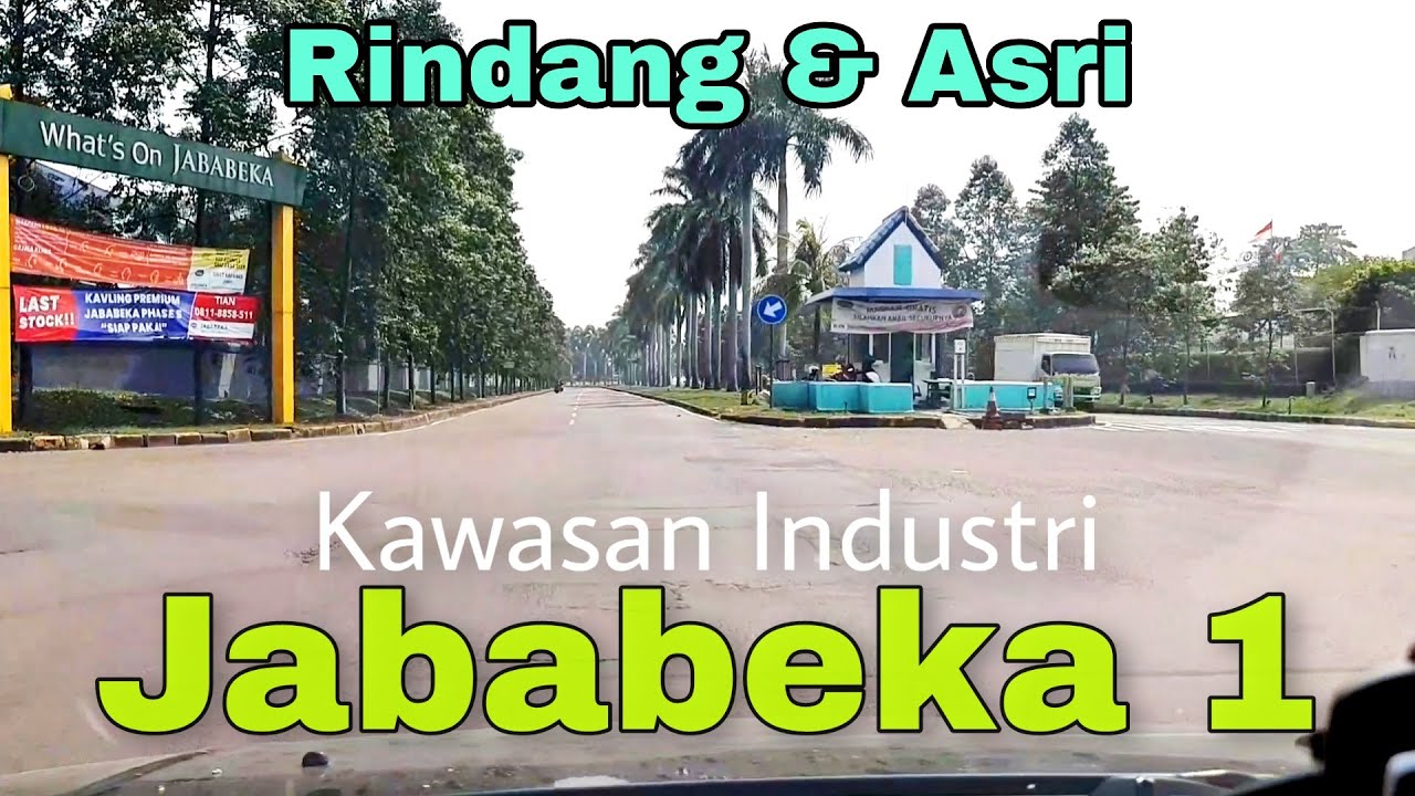 CIKARANG | KAWASAN INDUSTRI JABABEKA 1 | Rindang dan asri