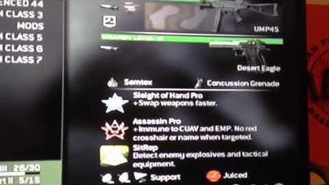 Mw3 Modded Classes Tut! No jailbreak