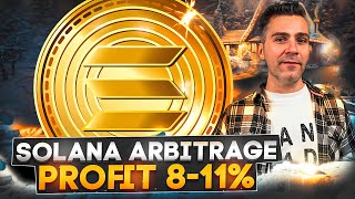 Crypto Arbitrage Guide | Solana Arbitrage Strategy in 2024 | Solana Crypto Strategy | Profit +11%