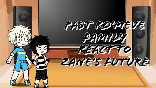 Past Romeve Family React To Zanes Future Aphmau
