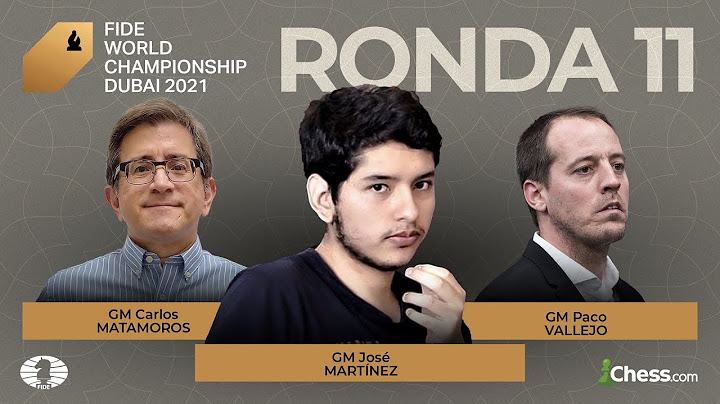11ª Partida Campeonato del Mundo de la FIDE 2021 | Carlsen vs. Nepomniachtchi