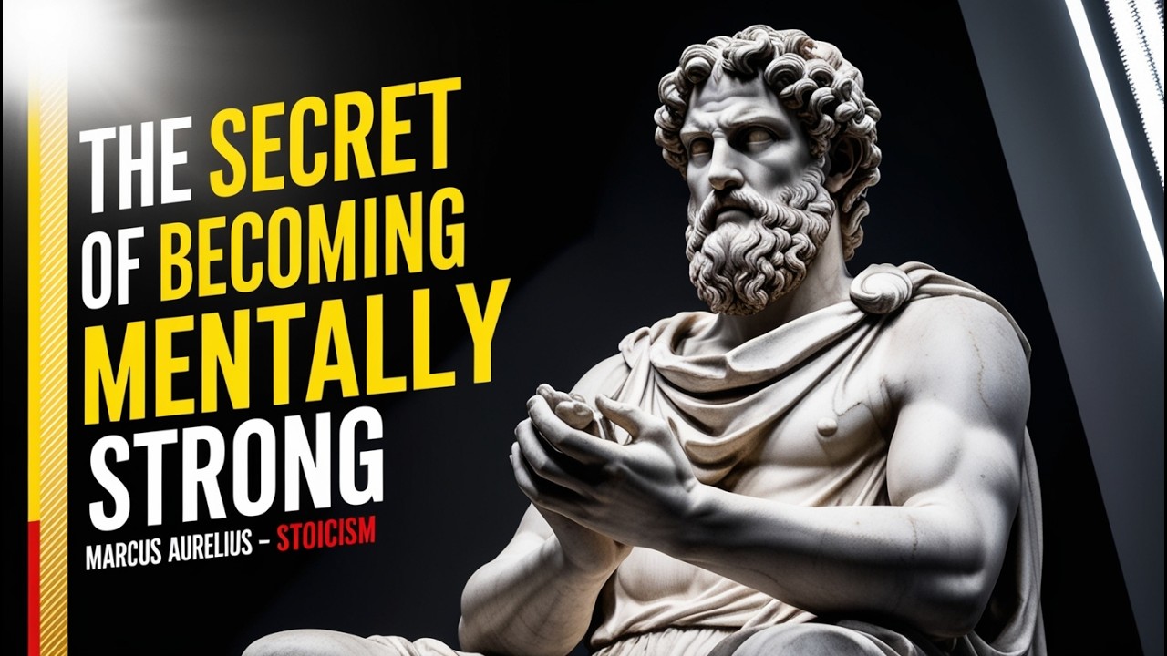 MENTAL STRENGTH SECRETS | MARCUS AURELIUS STOICISM