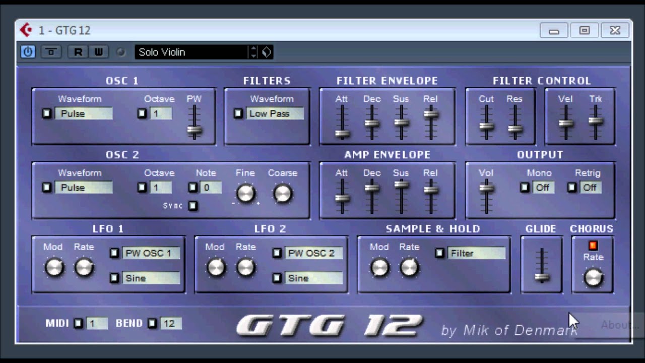 GTG 12 by GTG Synths