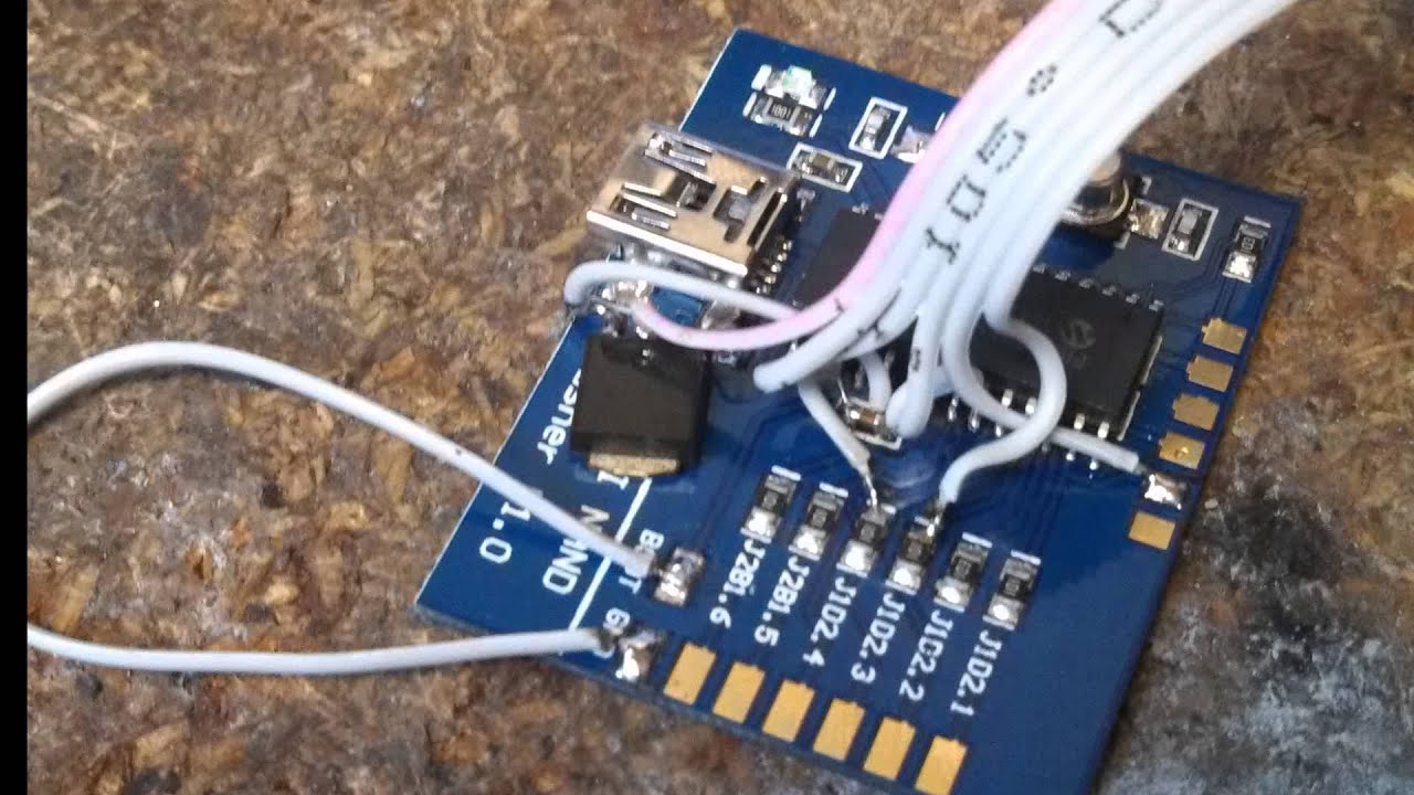 modifcacion de programador matrix para programar chips - YouTube