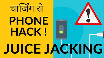 What is Juice Jacking - Latest Cyber Fraud - Explained !