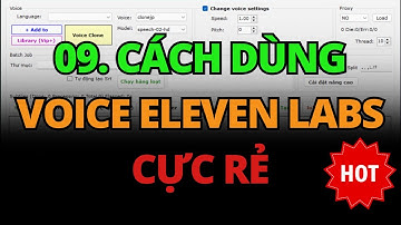 #9. Hướng Dẫn Dùng Tools Clone Elevenlabs unlimited Giọng Đọc - Voice Software | CREATOR NOW