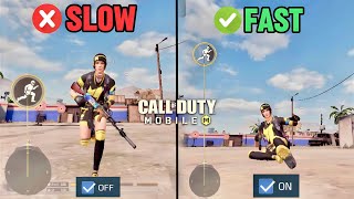 Top 20 Best Settings for Fast Movement and Fast Reactions in Call Of Duty Mobile Battle Royale