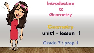 01-Intro to Geometry-part1 (point, line, ray, segment) grade 7/prep 1