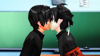 [MMD] I Kissed A Boy {Budo x Taro}