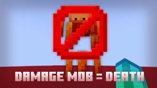 Minecraft, But You Cant Hurt Mobs