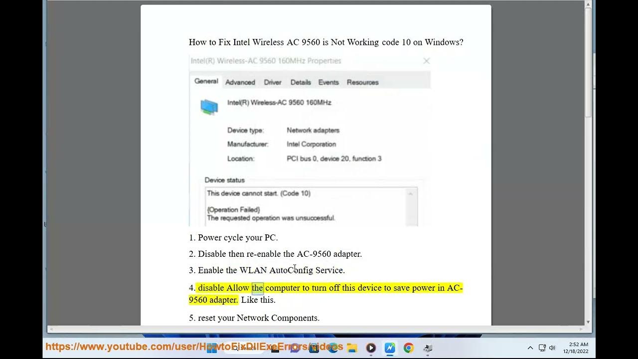 fix-intel-wireless-ac-9560-is-not-working-code-10-on-windows-youtube