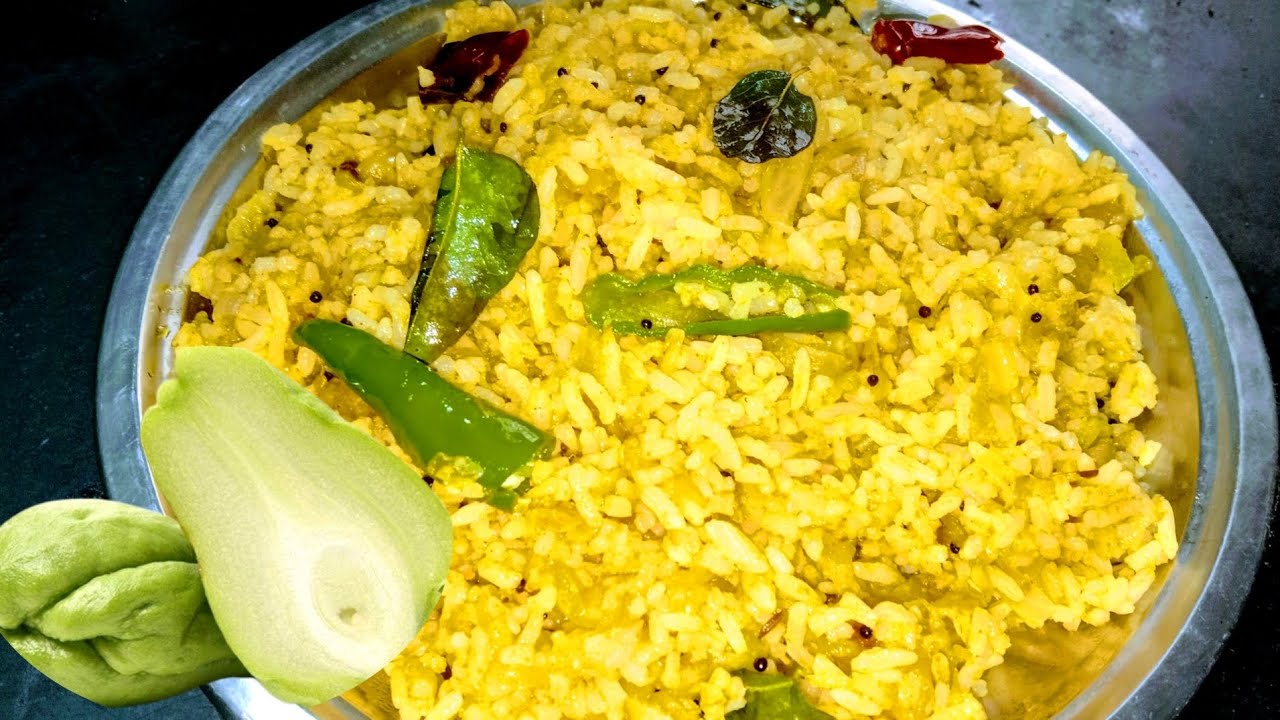 சௌ சௌ வச்சி இந்த மாதிரி செய்து பாருங்க|chow chow rice|variety rice # ...