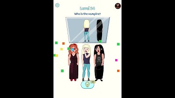 Erase It Delete One Part: Who is The Vampire? Gameplay Walkthrough #Shorts